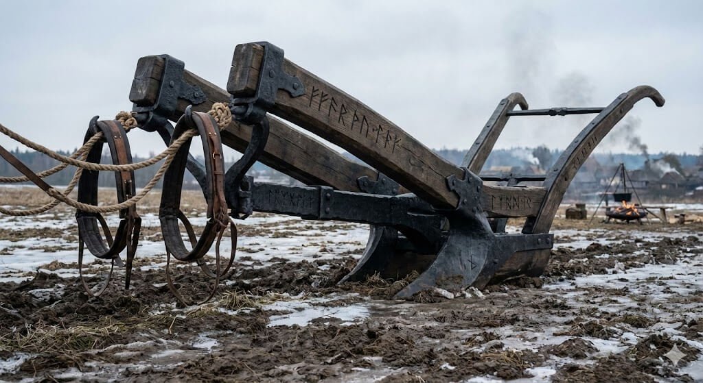 A giant plow
