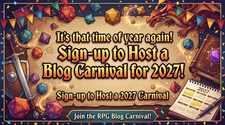 It’s that time of year again!Sign-up to Host a Blog Carnival for 2027!